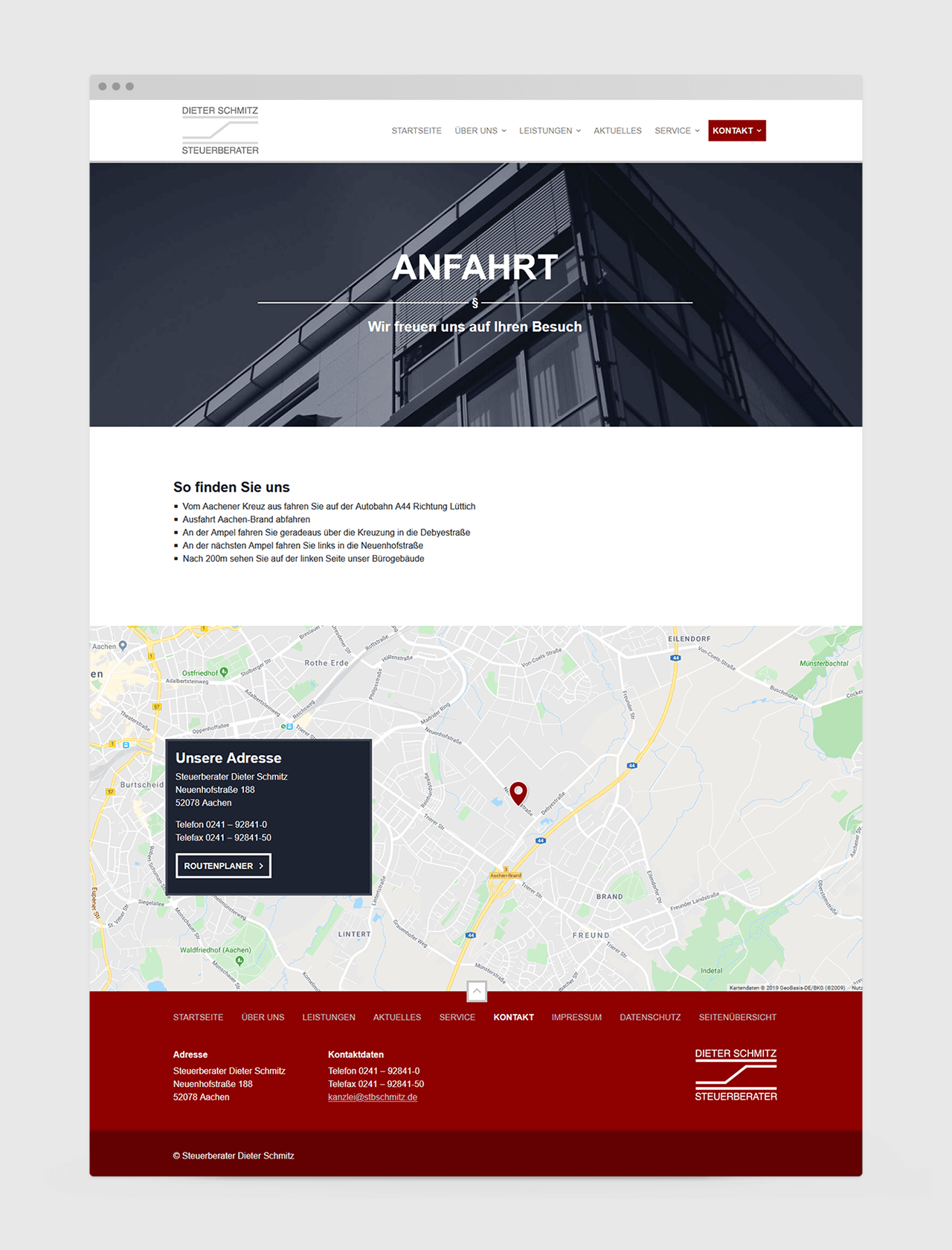 Anfahrt